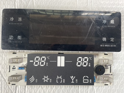 晶弘冰箱BCD-630WED显示板BCD-630WPDC 1506107R-261原装拆机