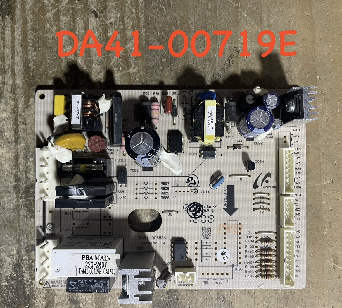 原装三星冰箱电脑版 主版 BCD-268MMVS DA41-00719E DA41-00685A