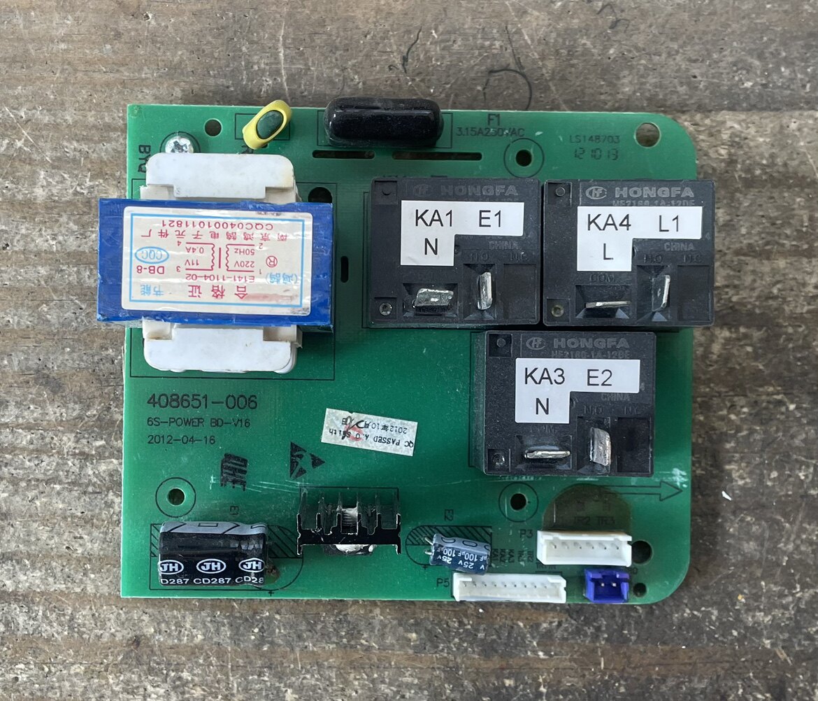 史密斯热水器电源板主板408651-006原装拆机测试好