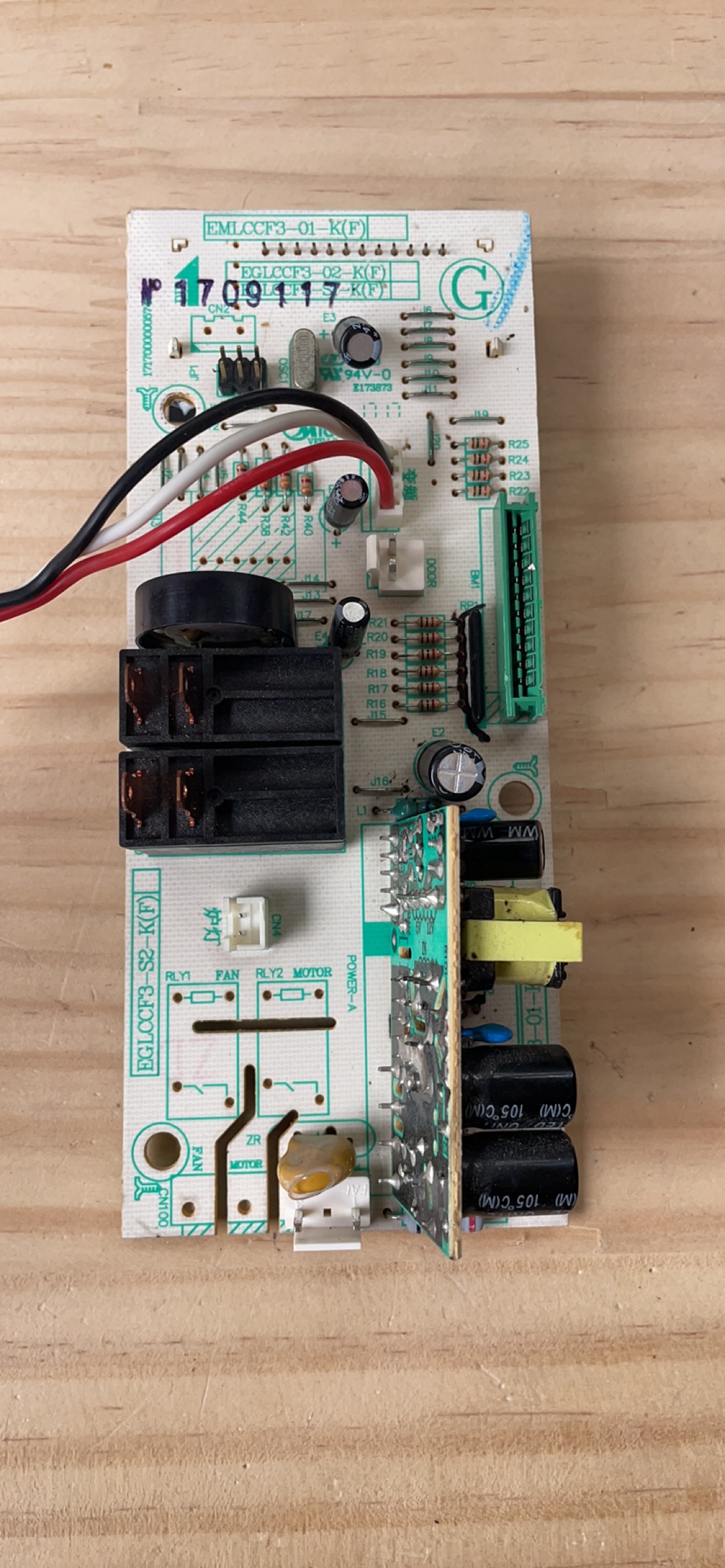 美的微波炉配件M1-L201B EGLCCF3-01-K 电脑 控制主板
