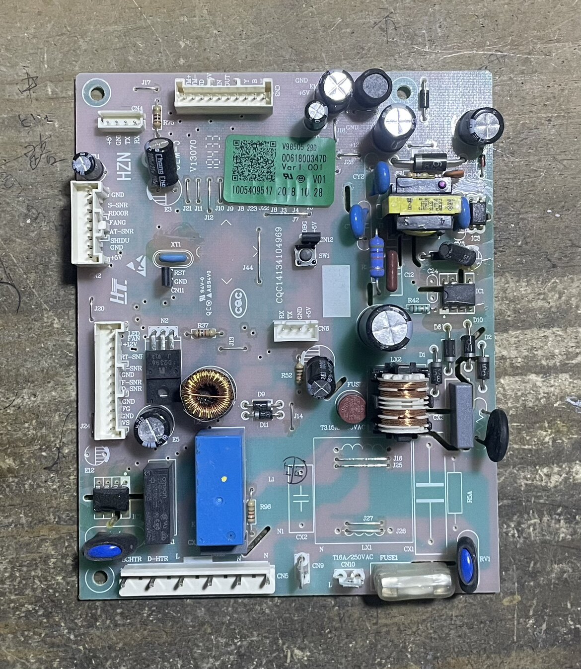 适用海尔冰箱电脑板 BCD-456WDGK 458WDVMU1 0061800347D