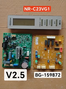 松下冰箱电路板显示NR-C23VG1主板BG-159872变频板ITPBID100V2.5