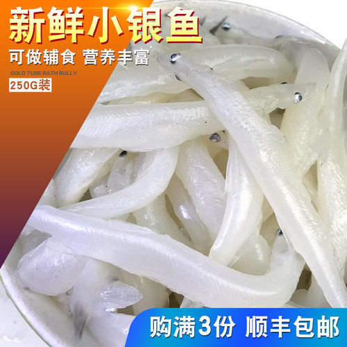 新鲜小银鱼淡水鱼类山东小鱼
