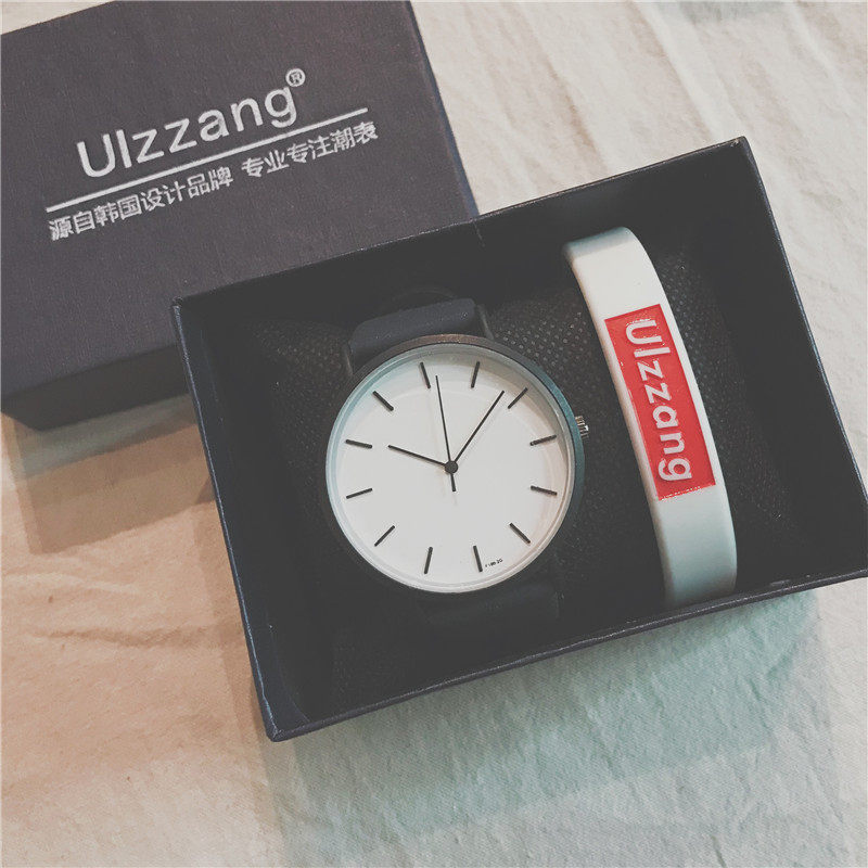 ins手表男女学生韩版潮流ulzzang原宿学院风初中高中大学生百搭款