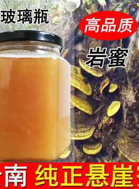 云南西双版纳纯正天然崖蜜正宗深山悬崖蜜自产高原崖蜂蜜野生岩蜜