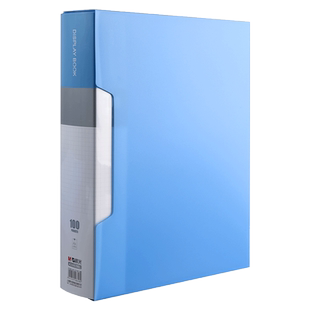 晨光资料册文件夹学生用透明多层a4纸插页风琴包试卷奖状贴纸画册杂志收纳档案夹插页袋乐谱合同归档孕检孕期