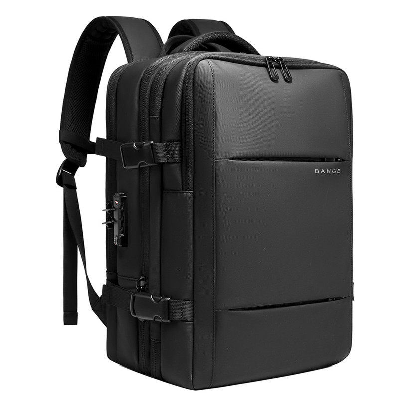 一键抽气真空压缩双肩包男士可扩容防盗防水16寸电脑背包出差旅行