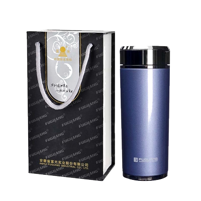 富光不锈钢420ml女士便携真空杯
