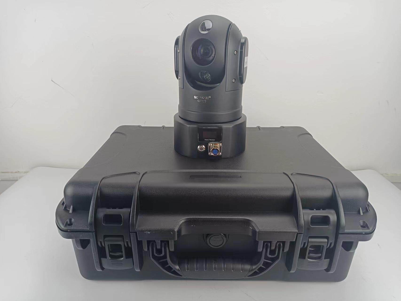 三脚架4G布控球云台 户外摄像机 20倍变焦 1080P高清视频内置拾音
