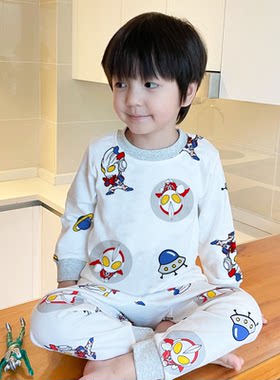 儿童睡衣秋冬纯棉秋衣秋裤套装