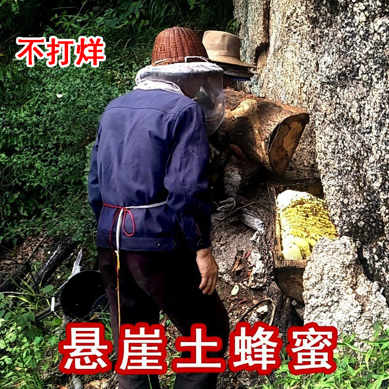 土蜂蜜悬崖野生农家自产百花蜜