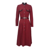 绵羊毛连衣裙 ND6003 晓雯姐妹x深圳OCT年终收官