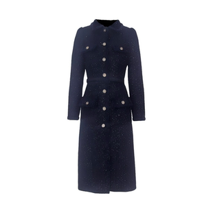 绵羊毛收腰连衣裙 NQ8018 裙长98起 晓雯x深圳OCT年终大促