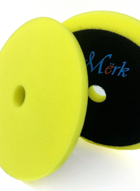 MERK超薄抛光海绵盘RO同心DA偏心GA通用盘漆面修复自粘海绵盘