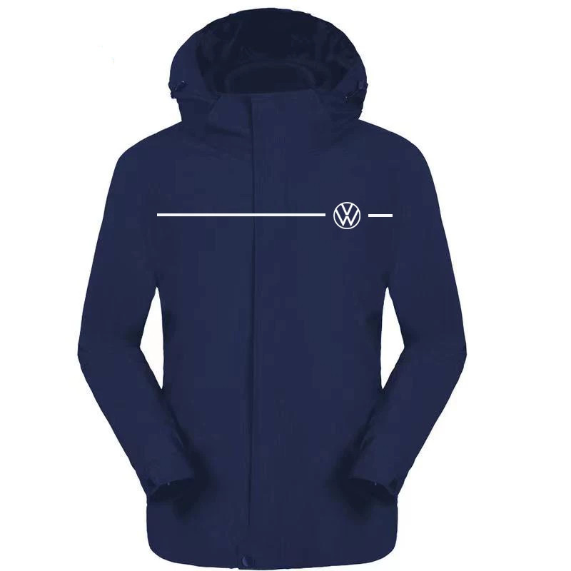 三合一加绒工装冲锋衣定制LOGO