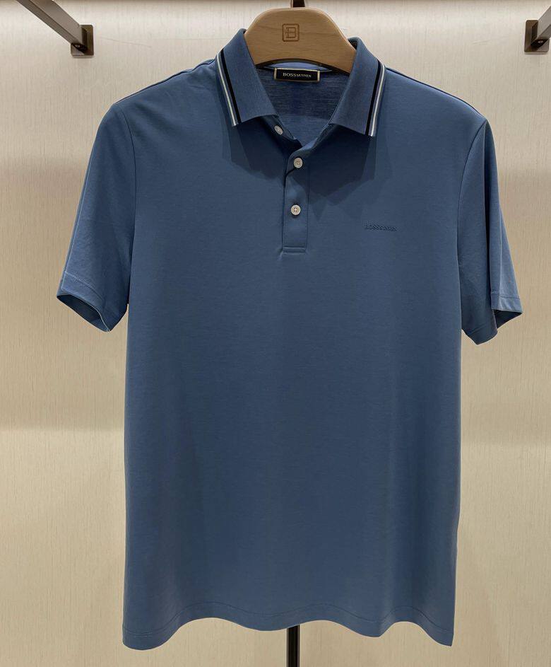 22新款博斯绅威bosssunw专柜正品男装夏季短袖t恤衫122320632460