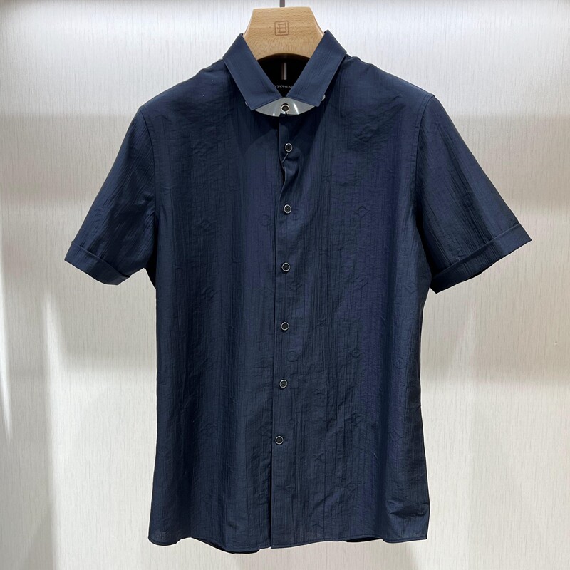 24新款博斯绅威BOSSsunwen专柜正品男装夏季短袖衬衫142331337280