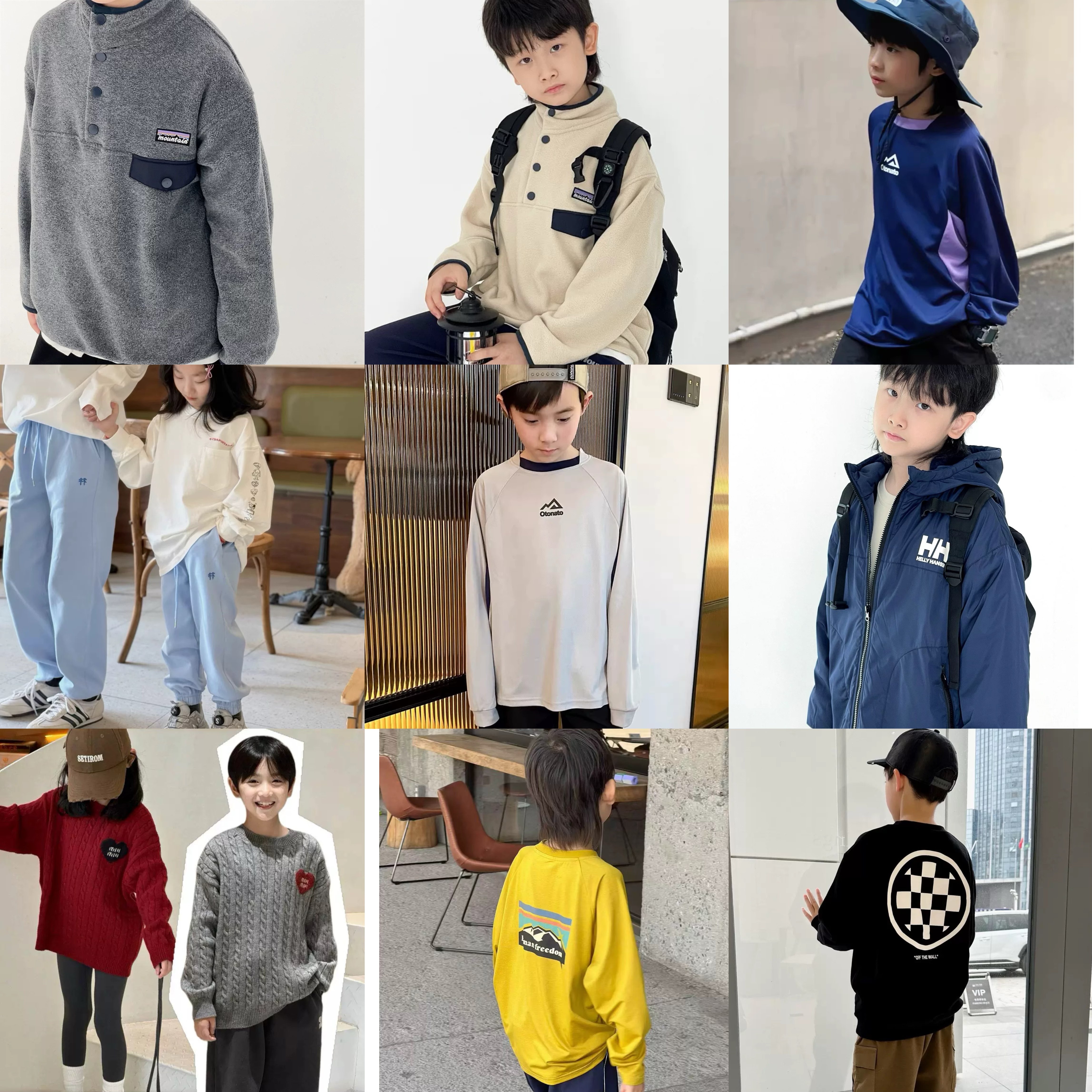 清仓全部38元 春秋冬特价男女儿童中大童上衣卫衣卫裤长裤捡漏