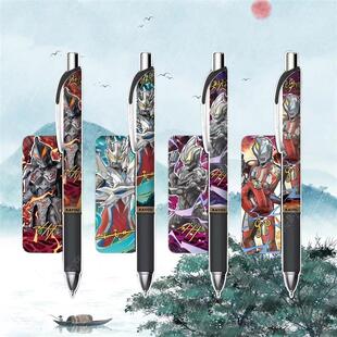 正版卡游奥特曼光耀版15弹16弹典藏款至臻款特别款中性笔奥特曼笔