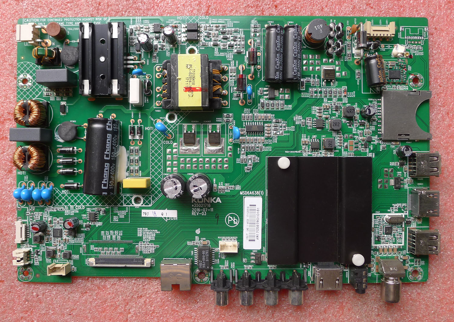 康佳43液晶电视机主板35021716