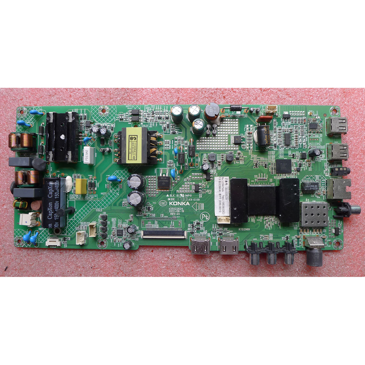 康佳39液晶电视机主板35022624