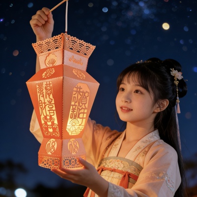 DUOFEN切割模板DIY刀模灯笼