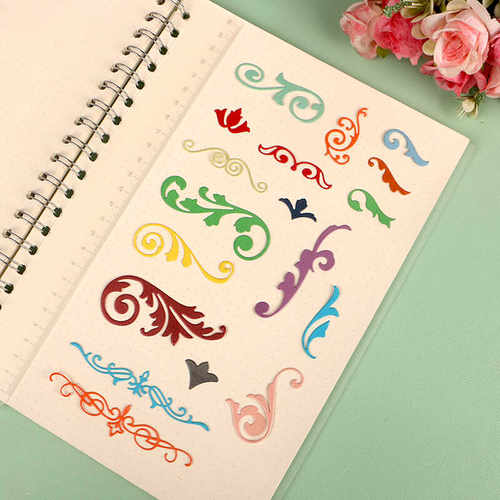 藤蔓花纹欧式DIY切割模板DUOFEN