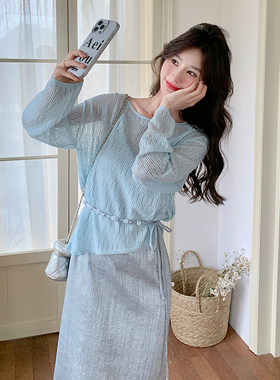 爆款现货春装新款毛衣套装连衣裙2C098-2502P135K198