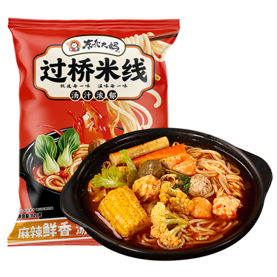 东北大妈过桥米线320g/袋云南风味米线米粉砂锅米线带酱料包