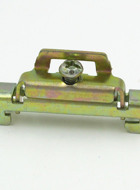 双层C45导轨铁固定件 EW-35卡扣E/UK挡片 DZ47接线端子排终端堵头