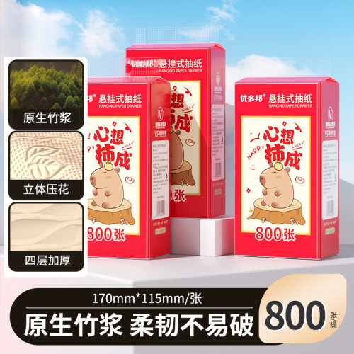 800张170mm*115mm悬挂式抽纸