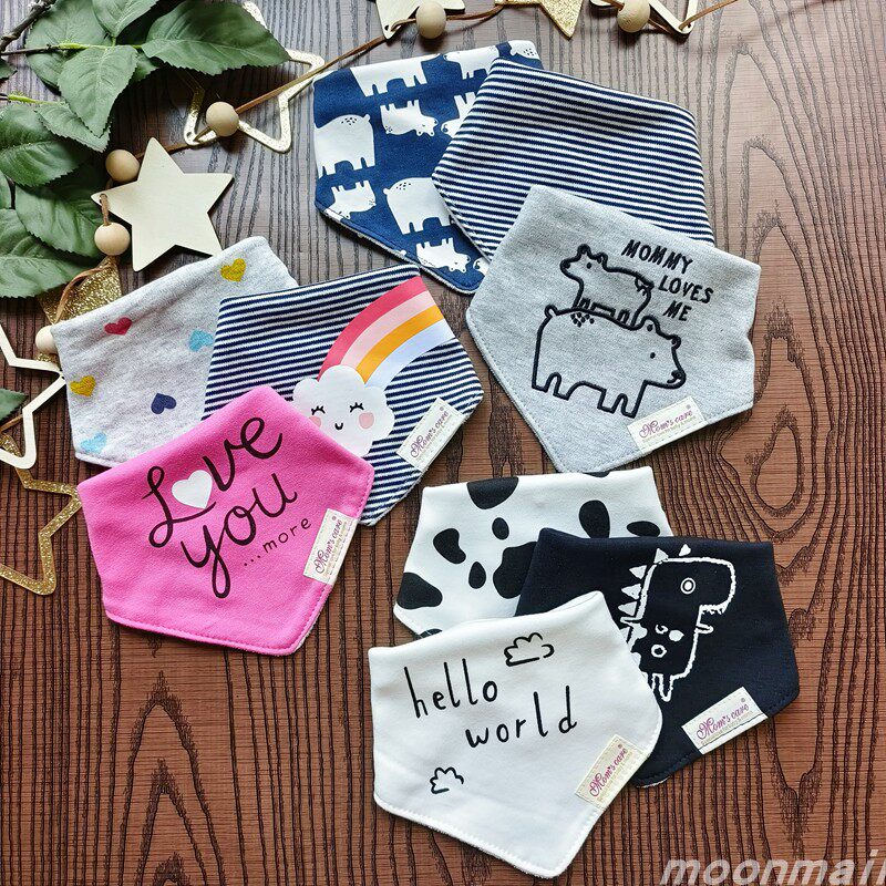 婴儿童A类纯棉接口水巾宝宝全棉三角巾防风小围嘴假领子食饭兜,婴童用品,三角巾,淘宝优惠券,粉丝福利购,淘宝优惠卷