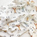 婴儿童纯棉纱布包巾新生儿宝宝女童襁褓巾床单哺乳巾纯棉浴巾盖巾