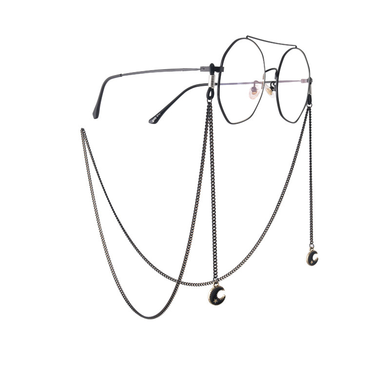 网红眼镜链眼镜挂绳 挂脖墨镜链条眼镜链女 挂脖老花镜链条眼睛链