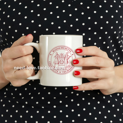 美国MIT麻省理工大学纪念马克杯陶瓷杯咖啡杯茶水杯礼品杯子