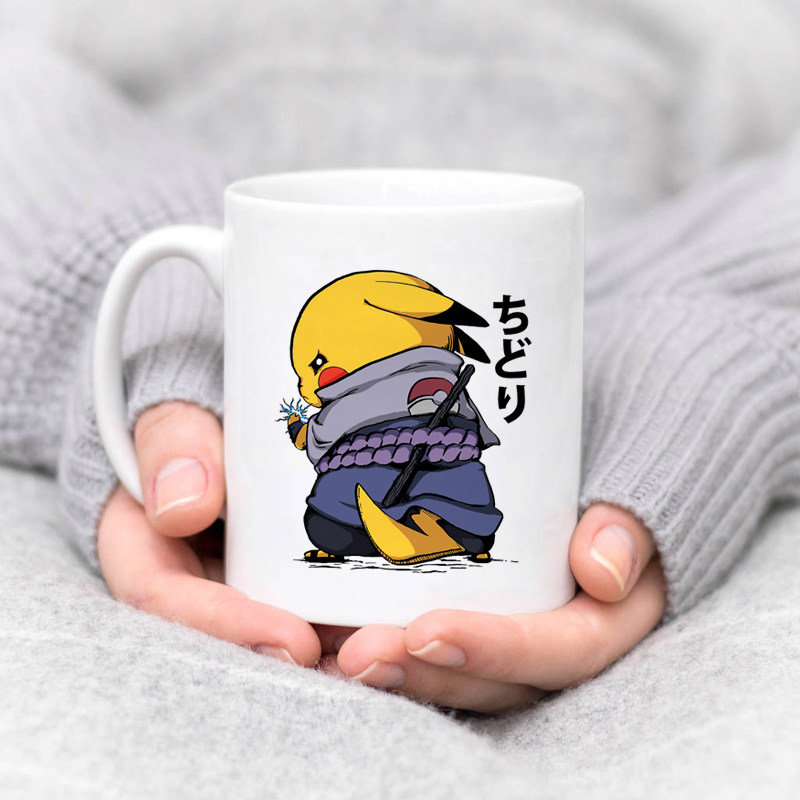 皮卡丘马克杯办公室水杯早餐杯