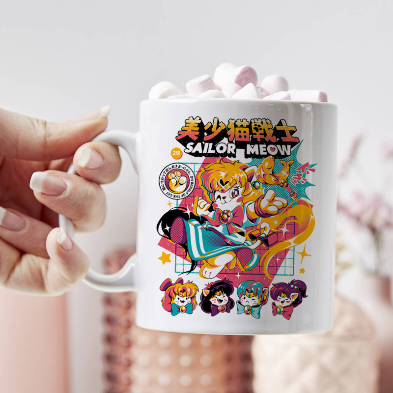 猫咪美少女战士马克杯闺蜜礼物