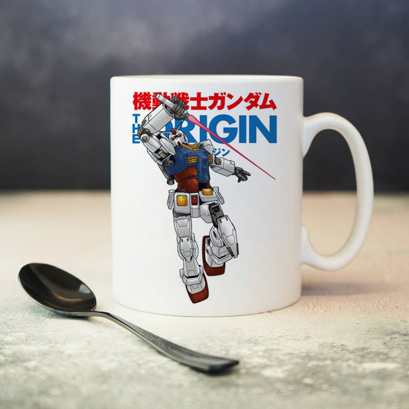 机动战士高达THE ORIGIN马克杯大容量创意简约咖啡杯动漫礼物