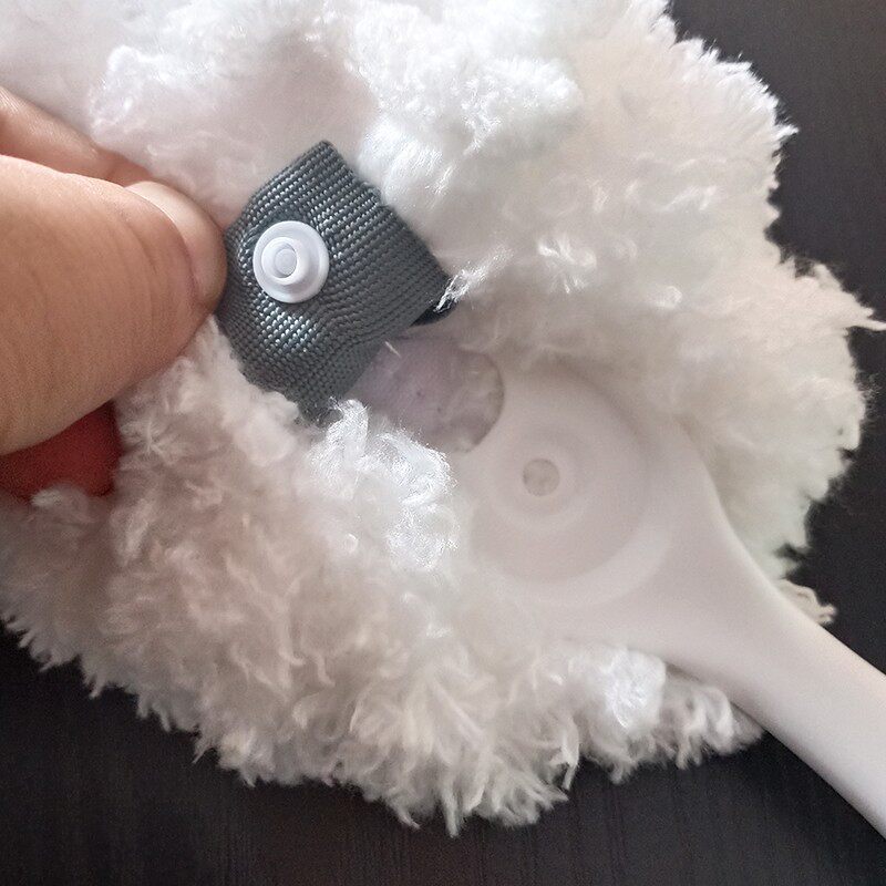 纱线包胶尘掸汽车超细纤