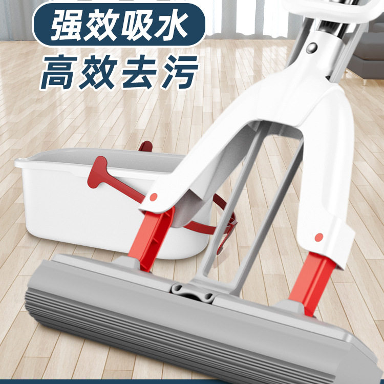 胶棉拖把2026新款家用一