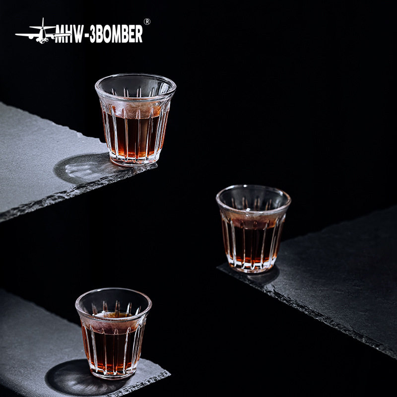 轰炸机dirty咖啡杯玻璃杯