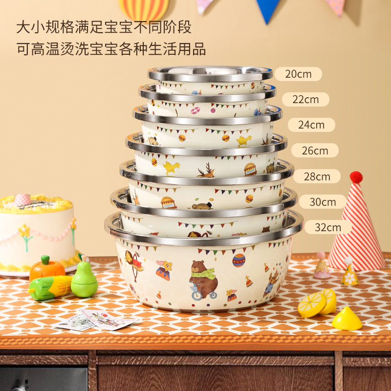 婴儿洗奶瓶专用盆316不锈