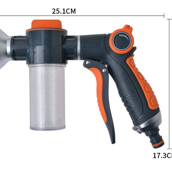 新款泡沫水枪洗车器9功能