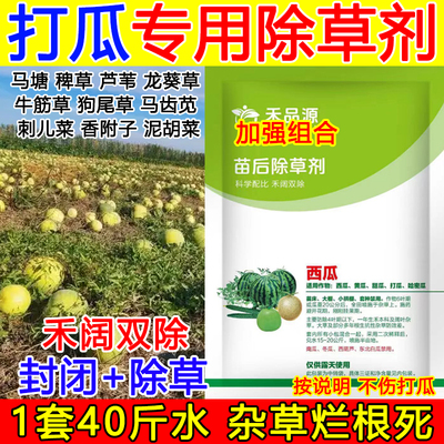 打瓜除草剂打瓜苗后除草剂西瓜除草剂禾阔双除不伤苗狗尾草正品