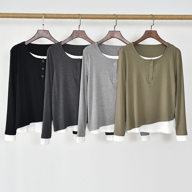 假两件现代舞练功服宽松舞蹈服