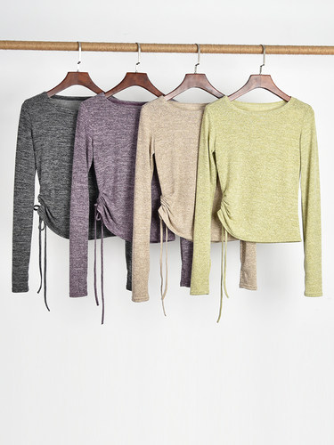 套指舞蹈服抽绳形体服集训服