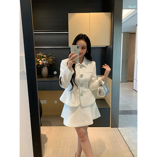 轻奢小香风外套 XINYI 维纳斯千金 秋季 女 高腰半身裙显瘦套装