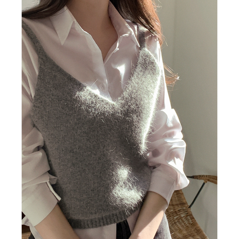 直邮 韩国代购官网女装Attrang 羊毛吊带背心叠搭外穿胸衣,女装/女士精品,背心吊带,淘宝优惠券,粉丝福利购,淘宝优惠卷