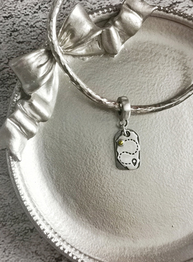 joybeads新起点925银牌串珠子DIY间金手链适用潘家托家trollbeads