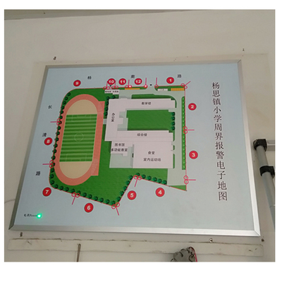 免费设计安威杰报警电子地图